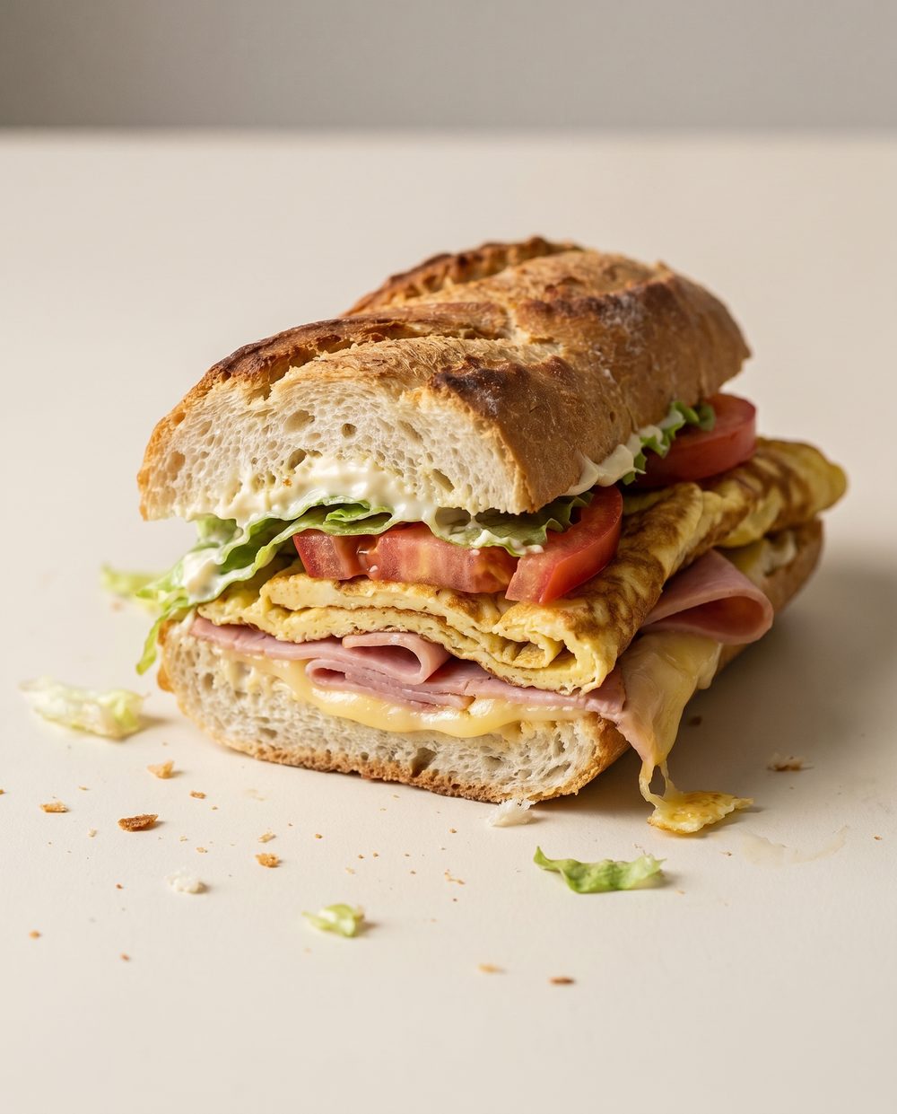 Classic Omelette Baguette